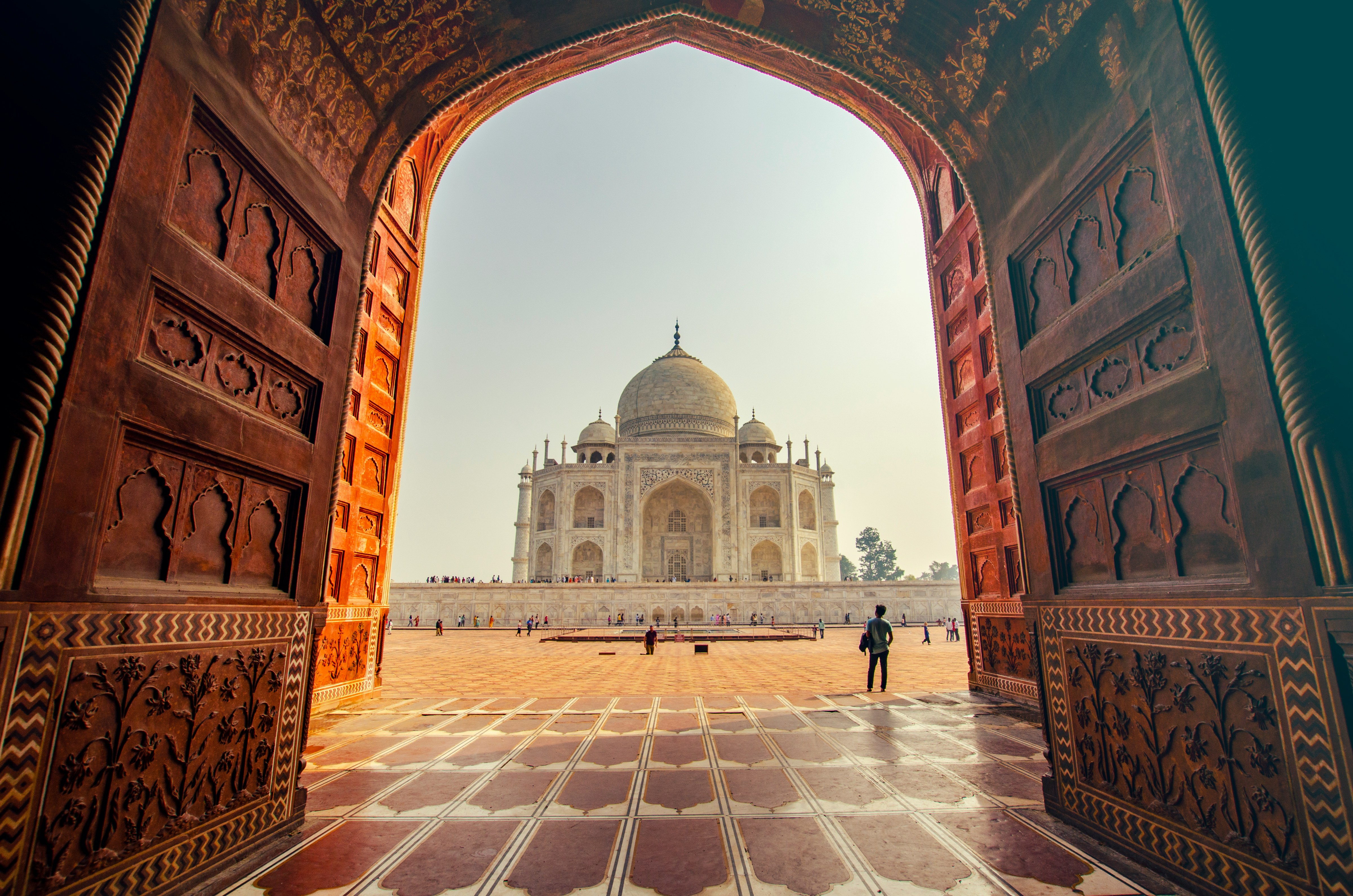 Taj Mahal at sunrise - Golden Triangle Tour